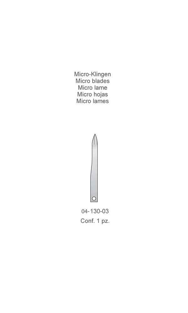 Micro Scalpel Blades , Conf. 1 pz.