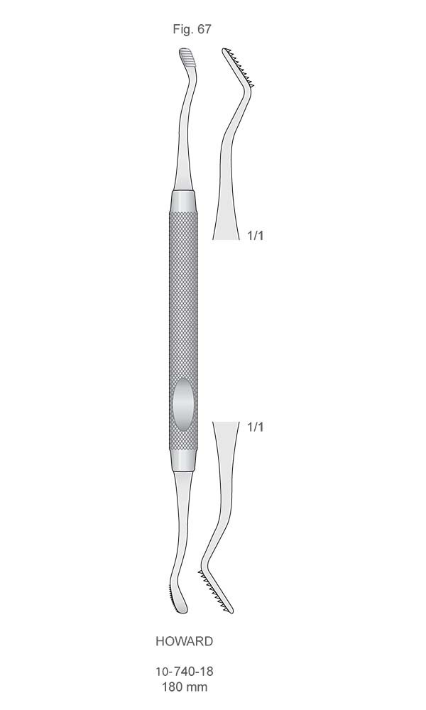 Bone Files , HOWARD , Fig. 67