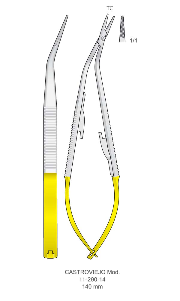 Needle Holders , CASTROVIEJO Mod.